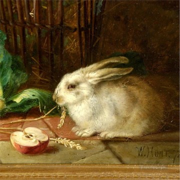 Animaux œuvres - am192D animal lapin